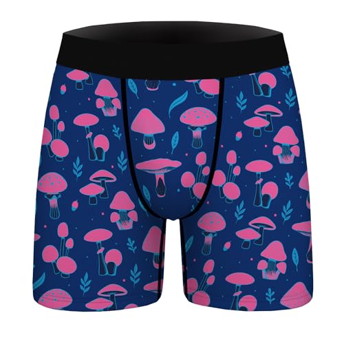 Blue Pink Mushroom
