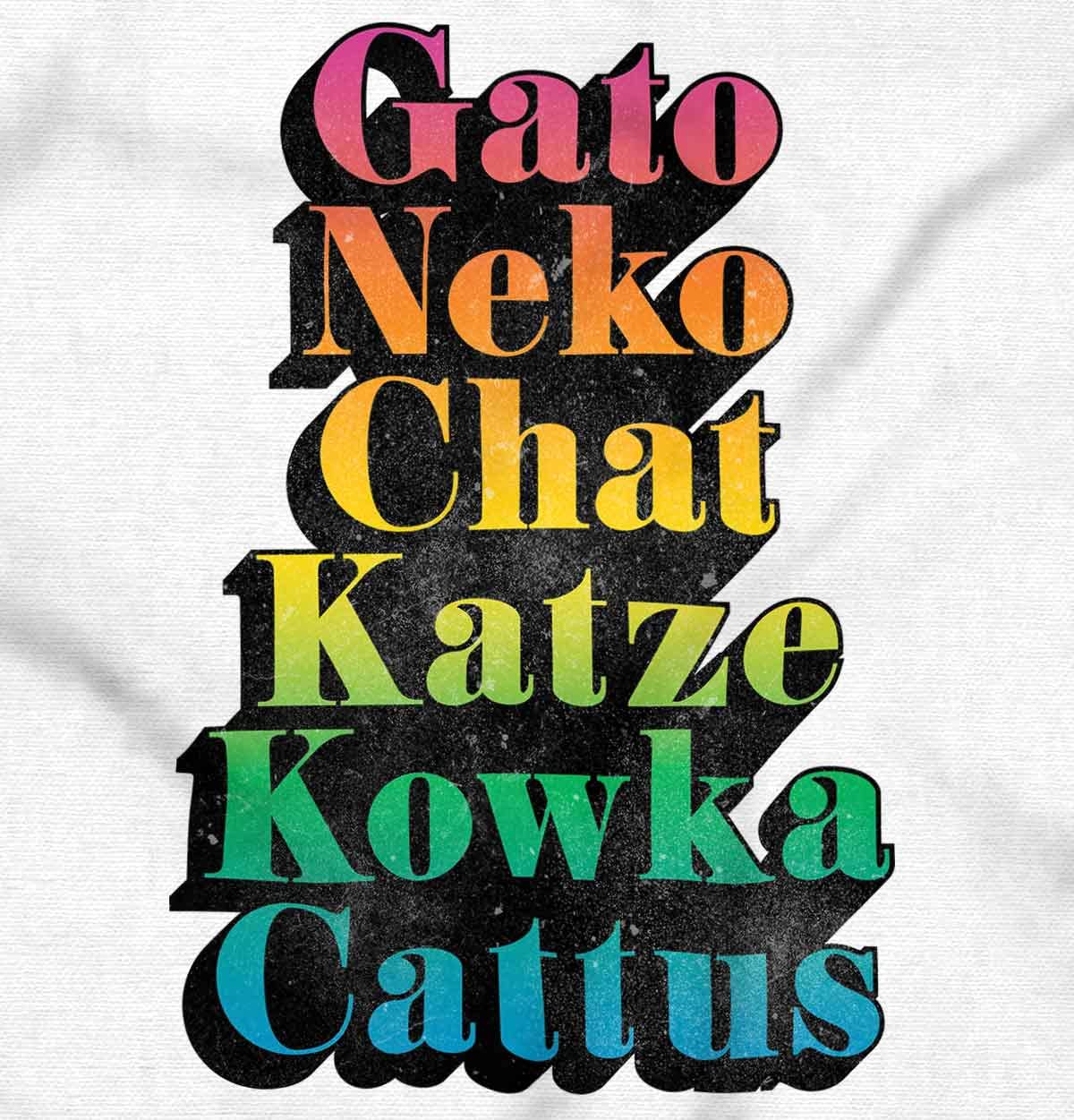 Brisco Brands Cat Translation Around the World Hoodie Sweatshirt - Unisex Pullover for Women & Men | Cute Graphic Cat Lover Apparel for Casual Wear, Street Style & Gifts