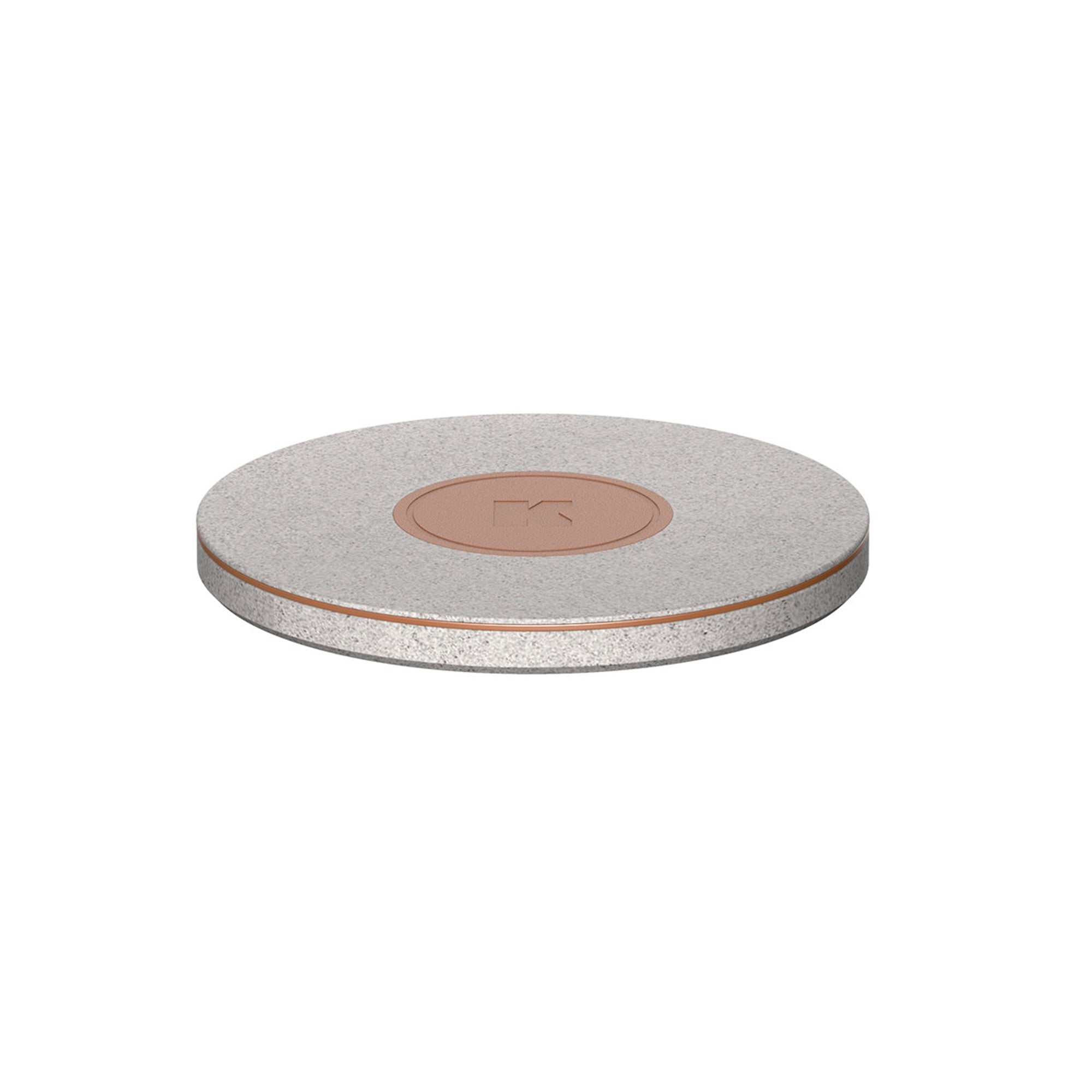 Kreafunk Care Series wiCharge Wireless Charger - Fast Qi-Certified Charging Pad for iPhone, Samsung, AirPods - Perfect for Home, Office & Travel Use