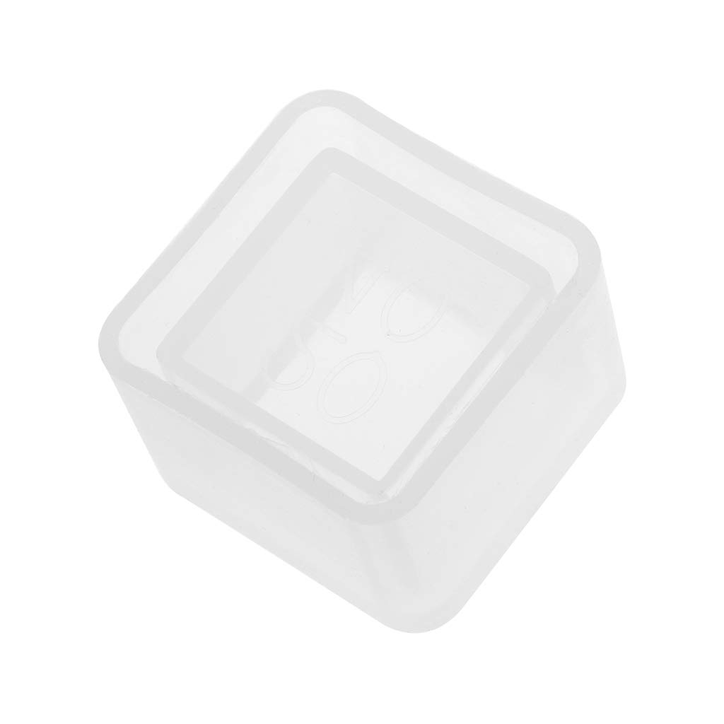 DIY Silicone Cube Flower Pot Mold - Cement Concrete Planter & Soap Making Molds for Garden, Home Decor, and Handmade Crafts | Perfect for DIY Projects, Wedding Favors, and Unique Gifts
