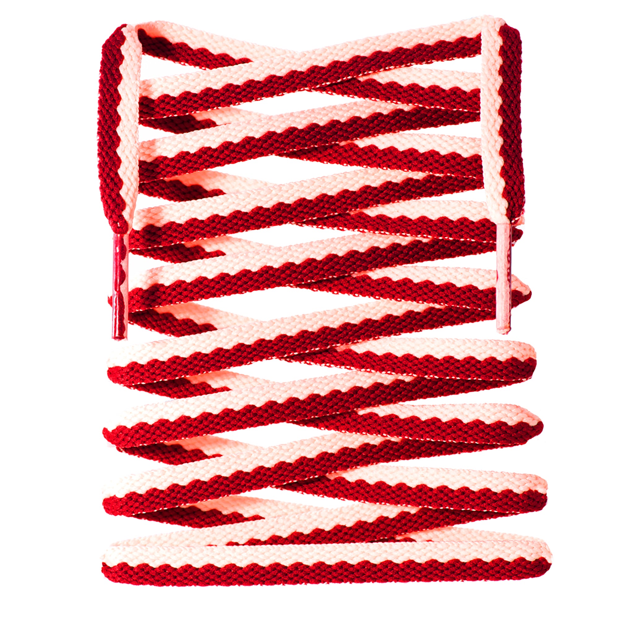 Flat Split Two-Tone Shoelaces for Sneakers & Casual Shoes - Durable & Stylish Laces for Everyday Wear & Sports