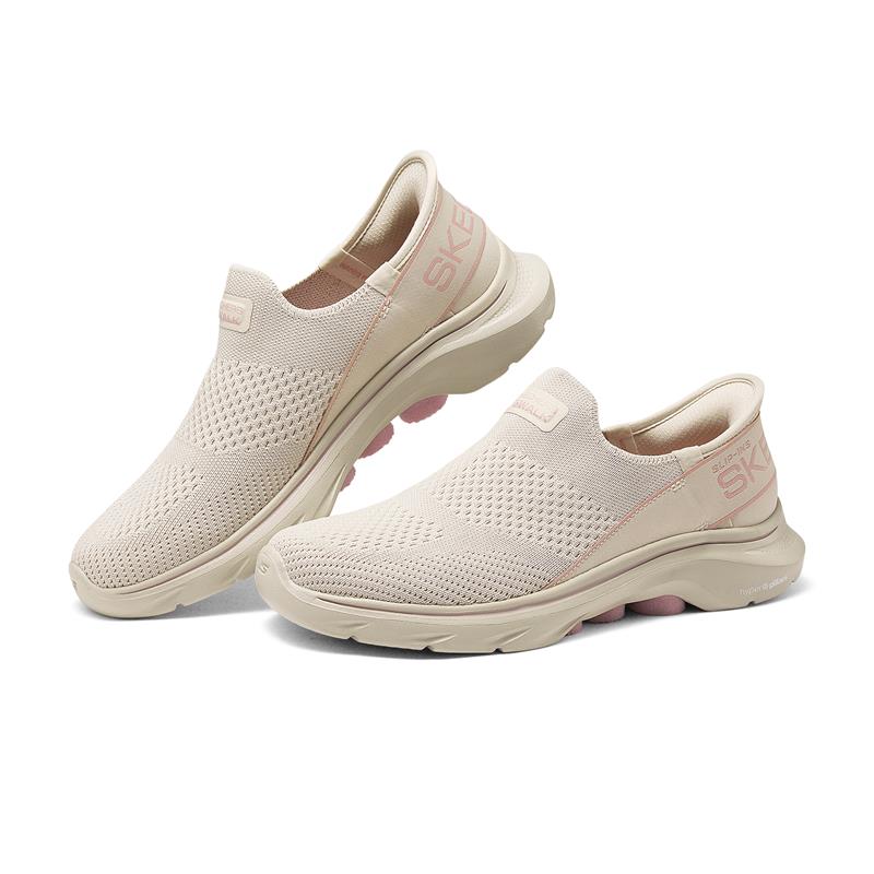 Skechers Go Walk 7 Slip-On Walking Shoes for Women - Comfortable & Lightweight Sneakers for Walking, Travel & Everyday Wear - Style 125231/NTPK