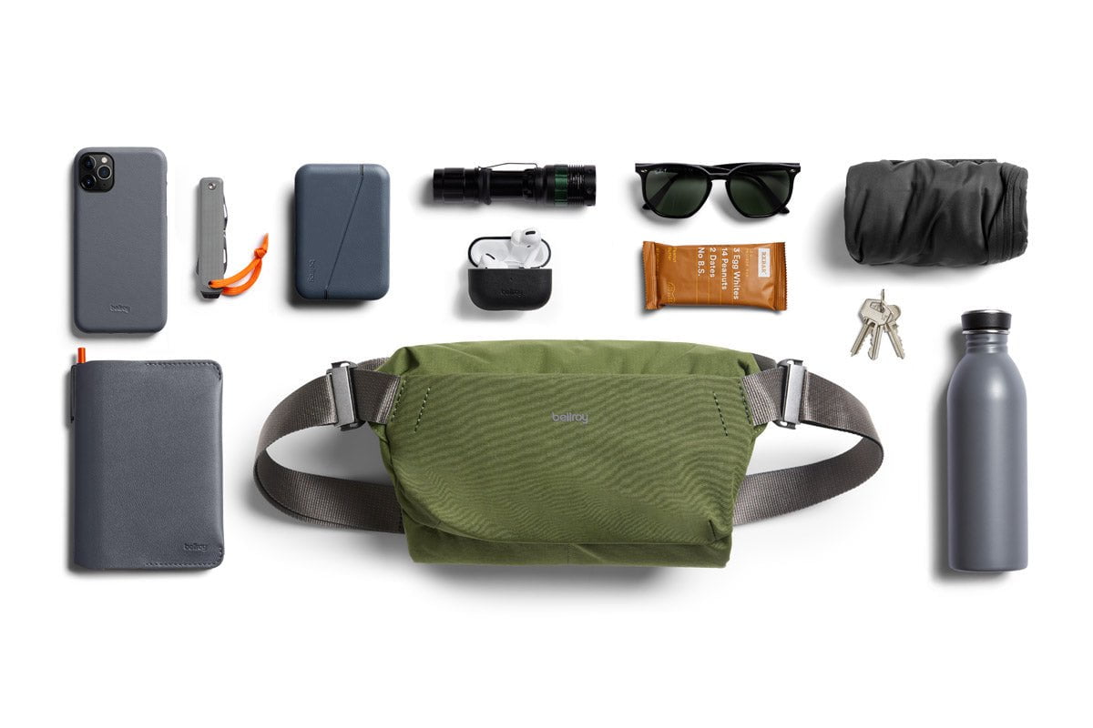 Bellroy Venture Sling 6L - Premium Crossbody Sling Bag for Men & Women - Water-Resistant Travel & Everyday Carry Backpack - Perfect for Hiking, Commuting & Urban Adventures