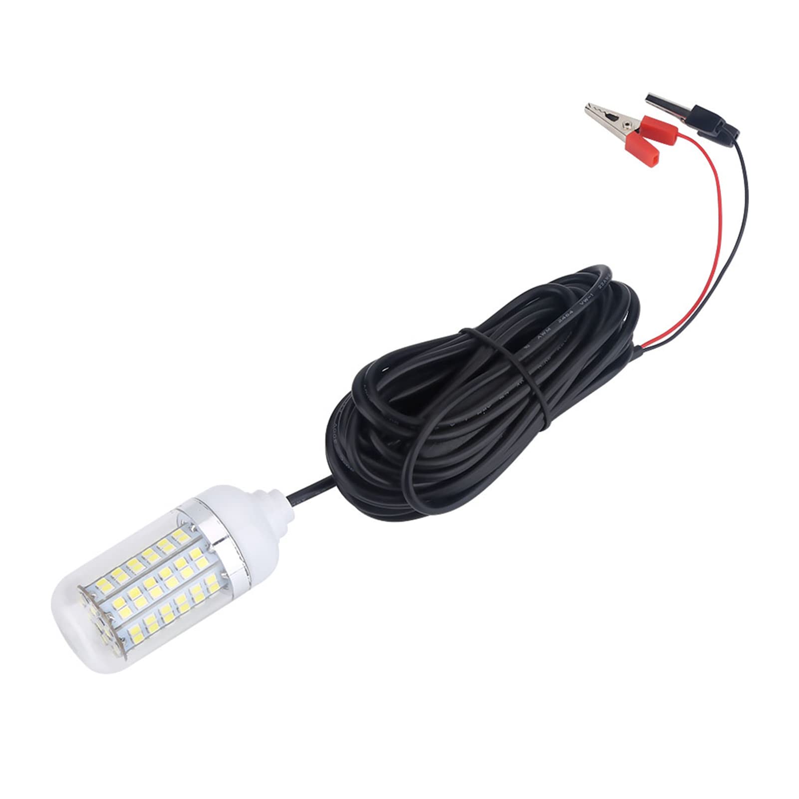 Zerone 12V 108LEDs IP68 Waterproof Submersible Underwater Fishing Light - Bright LED Fish Attractor Lamp for Night Boat Fishing, Crabbing & Ice Fishing | Perfect for Deep Sea, Lake & River Fishing Adventures