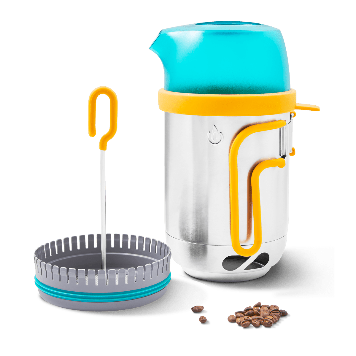 Premium Stainless Steel KettlePot & Coffee Set - 10-Piece Brewing Kit for Home & Office - Perfect for Tea, Coffee & Hot Beverages - Ideal for Gifts, Camping & Daily Use