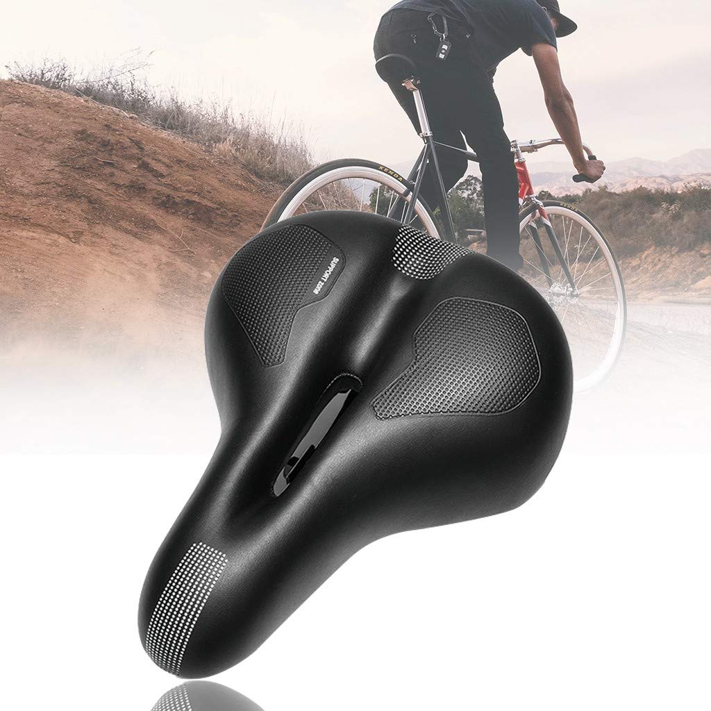 Universal Comfort Bike Seat - Ergonomic, Waterproof & Breathable for Mountain & City Bikes | Perfect for Electric Cycles & Commuting