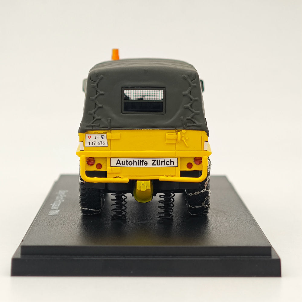 1/43 Scale Steyr Puch Pinzgauer 710M Yellow Diecast Model Car - Military Vehicle Collection for Display & Gifts