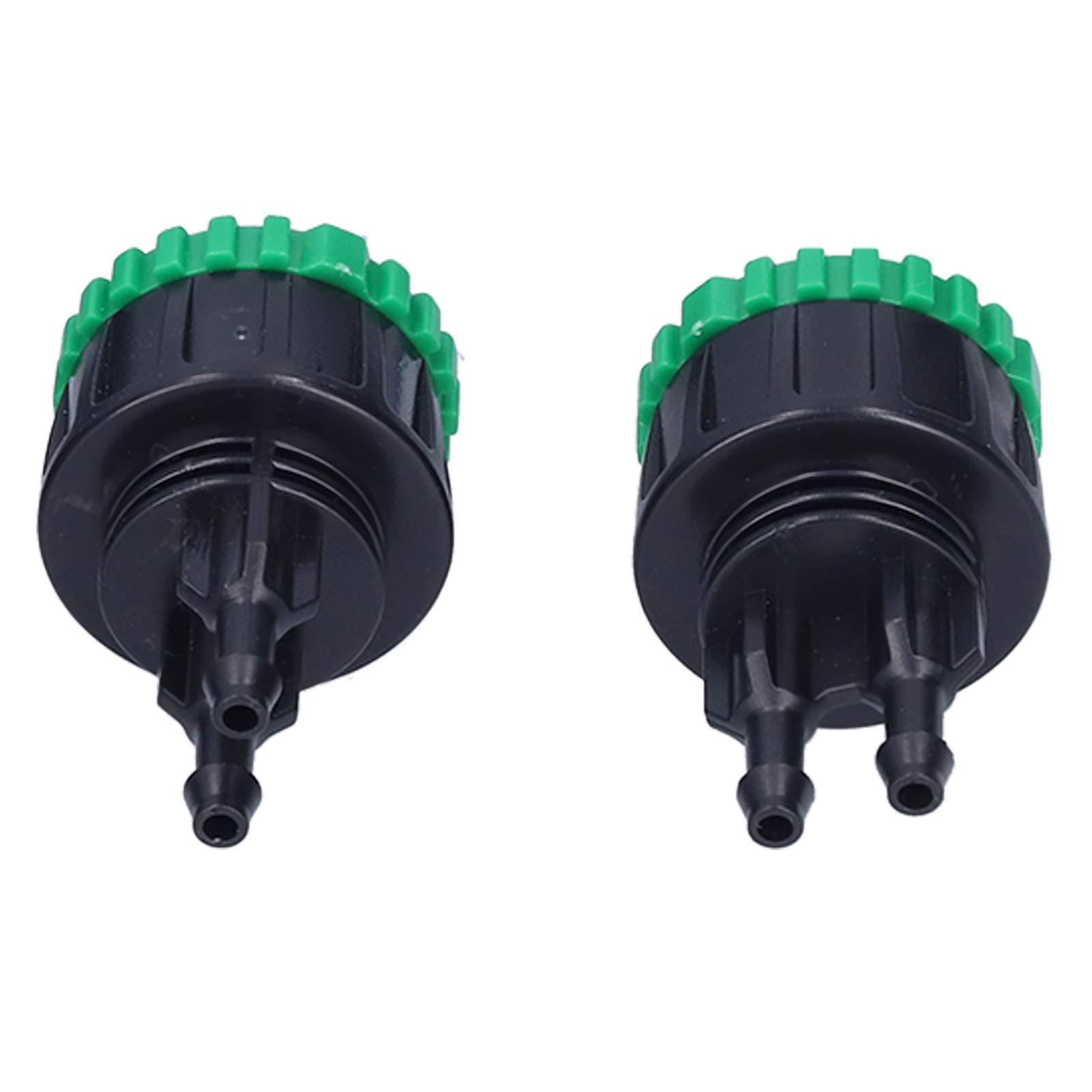 40M Garden Drip Irrigation Kit with 4/7 Hose - Efficient Watering System for Greenhouse, Lawn & Plants | Includes Double Outlet Valve & Multiple Connectors | Perfect for Home Gardens, Vegetable Patches & Landscaping Projects