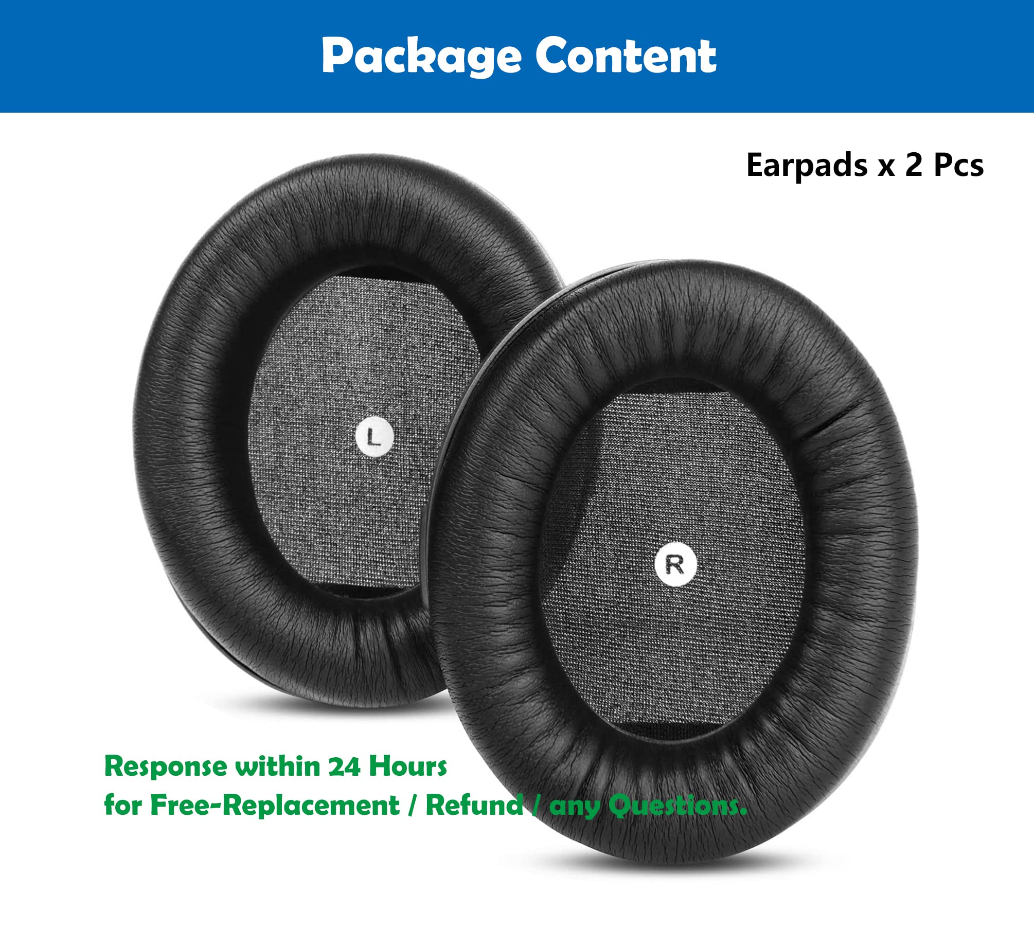 Premium Replacement Earpads for Audeze Penrose X, Mobius, Penrose & HyperX Cloud Orbit S Headphones - Soft Memory Foam Cushions for Gaming, Music & Long-Wearing Comfort