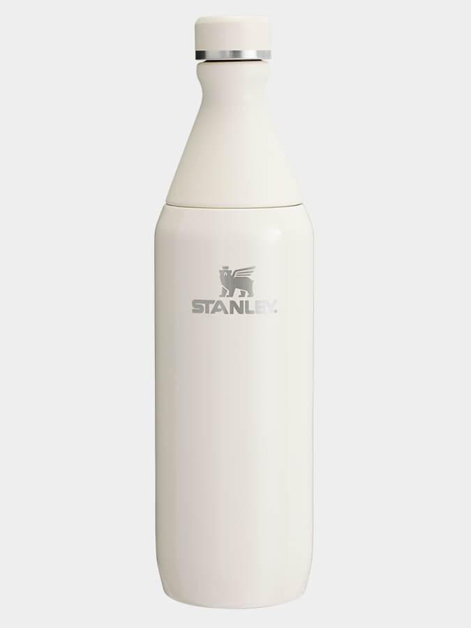 Stanley The All Day Slim Bottle (0.6L/20oz) - Insulated Stainless Steel Water Bottle for Hot & Cold Drinks - Perfect for Hiking, Gym, Office & Outdoor Activities