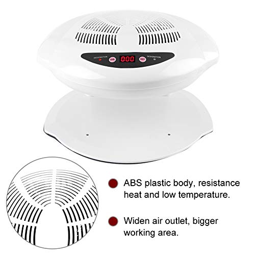 Fast Drying Nail Polish Dryer Fan - Hot & Cold Air Manicure Tool for Home & Salon Use, 110V - Perfect for Gel, Acrylic Nails & Quick Fixes