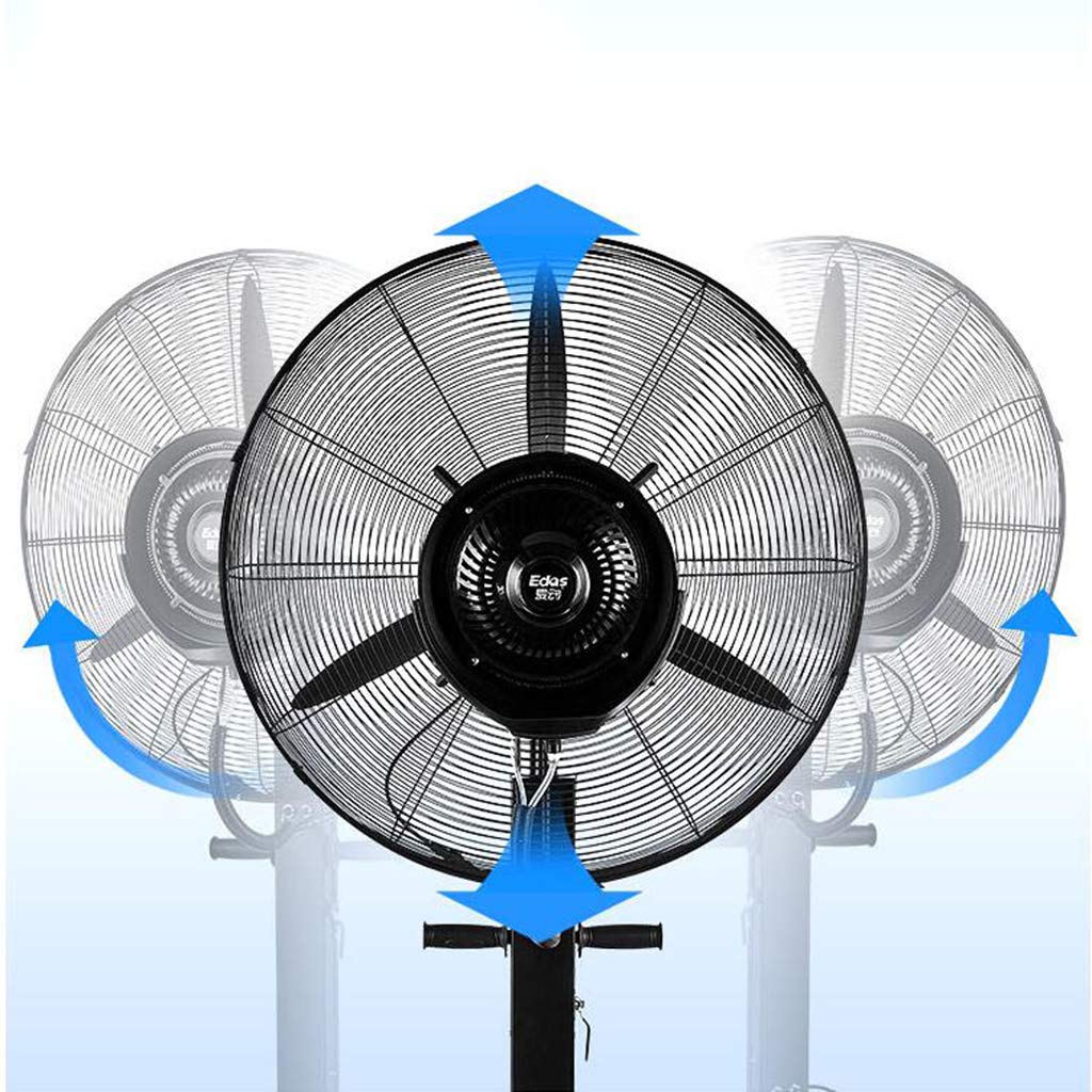 High-Velocity Oscillating Pedestal Fan for Home, Office & Bedroom - Powerful Airflow Cools Shop, Garage & Workspace - Ideal for Residential, Commercial & Industrial Use - Perfect for Summer, Hot Weather & Indoor Cooling