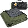 Olive Green/Grey Fleece