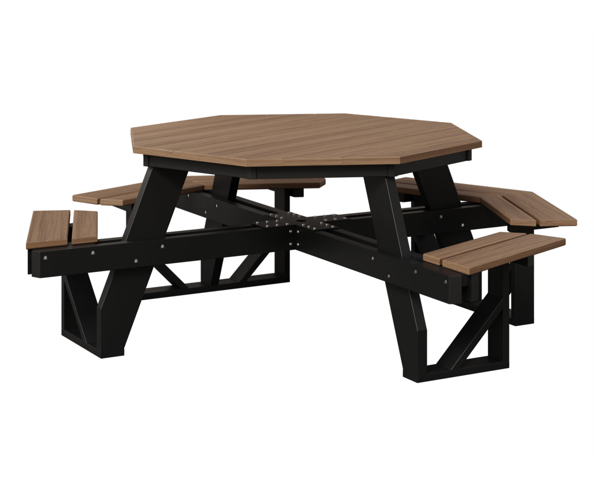 ADA Compliant Octagon Picnic Table by Berlin Gardens - Outdoor Dining & Park Furniture for Patio, Backyard & Public Spaces