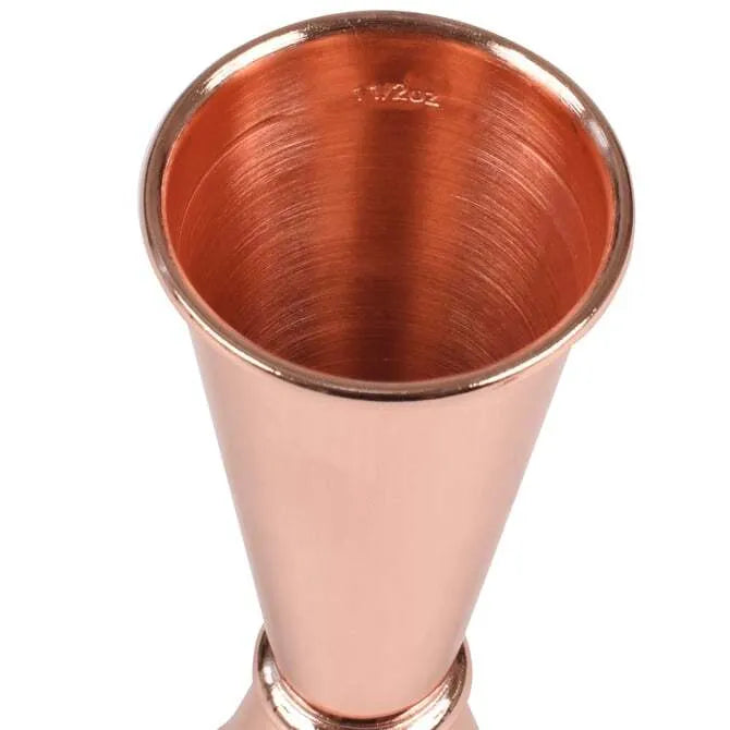 Premium Japanese Style Jigger - 1 oz & 2 oz Dual Measuring Cup for Cocktails - Perfect for Bartenders, Mixologists & Home Bars - Ideal for Crafting Martinis, Margaritas & Precision Cocktails