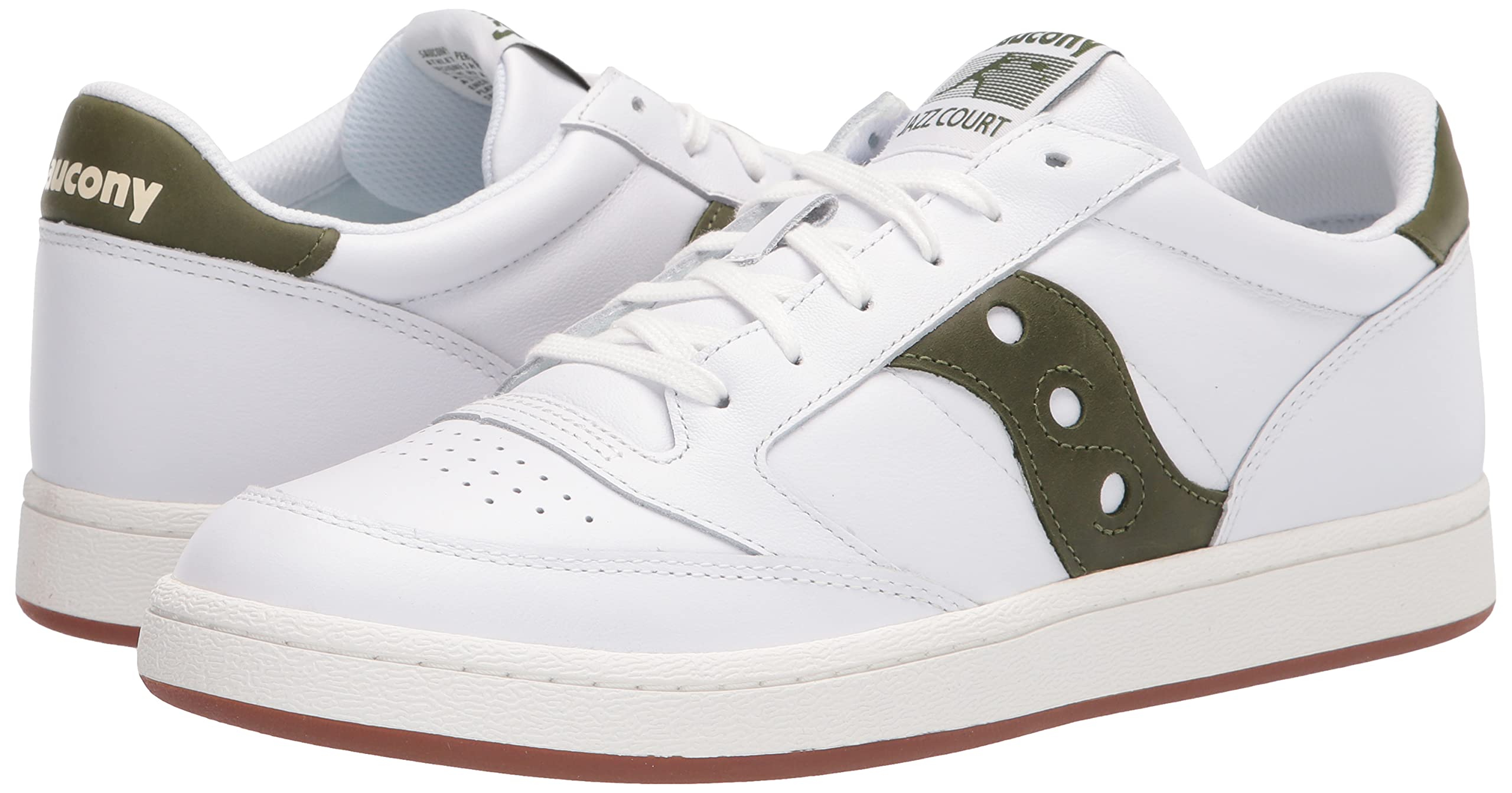 Saucony Unisex Jazz Court Sneakers - Lightweight Comfortable Casual Shoes for Men & Women - Perfect for Walking, Running, Gym & Everyday Wear