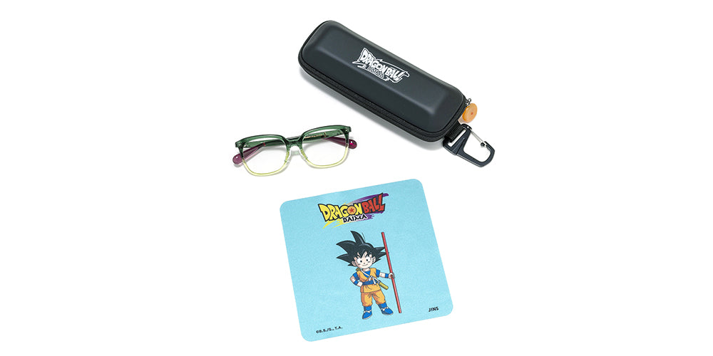 JINS x DRAGON BALL DAIMA Kids Glasses Frame 099 38 - Stylish Anime Eyewear for Kids, Perfect for Cosplay, School, and Daily Wear
