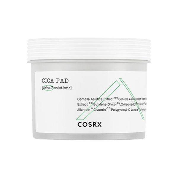 COSRX Pure Fit Cica Pad 150ml (90 Pads) - Soothing & Hydrating Facial Toner Pads for Sensitive Skin | Korean Skincare for Acne, Redness & Irritation Relief | Perfect for Daily Use & Travel Skincare Routine