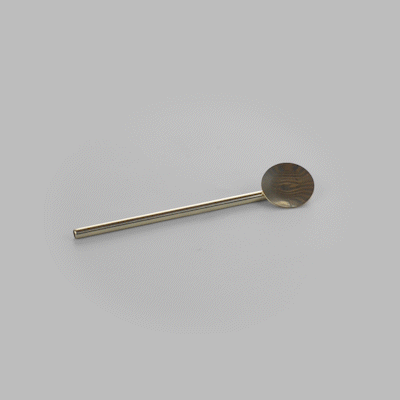 Gold Plated Stainless Steel Julep Spoon Straws - Set of 2 | Elegant Bar Accessories for Cocktails, Mint Juleps & Iced Beverages | Perfect for Home Bars, Parties & Southern Entertaining