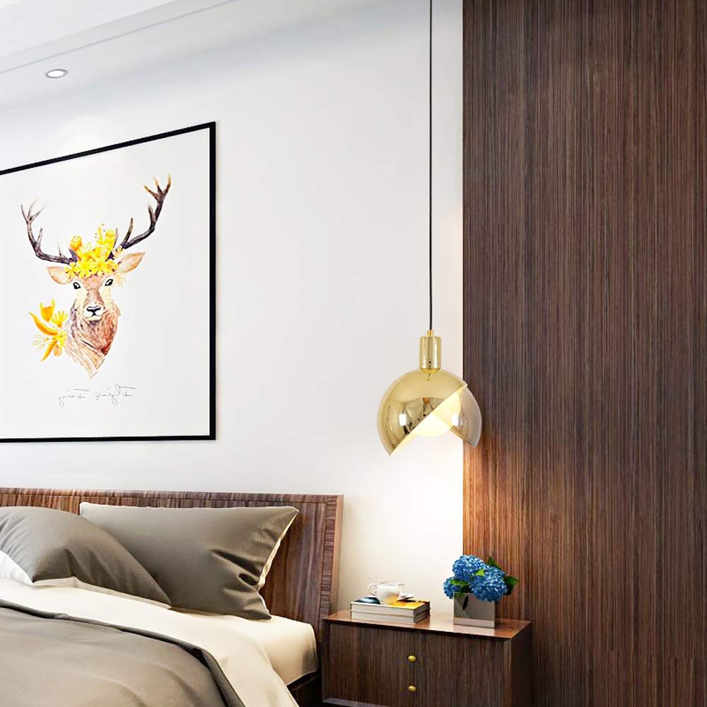 Modern Gold Globe LED Chandelier - Creative Glass Pendant Light with G9 Bulb for Ceiling, Indoor Decorative Lighting | Perfect for Restaurants, Cafes, Clothing Stores & Home Decor