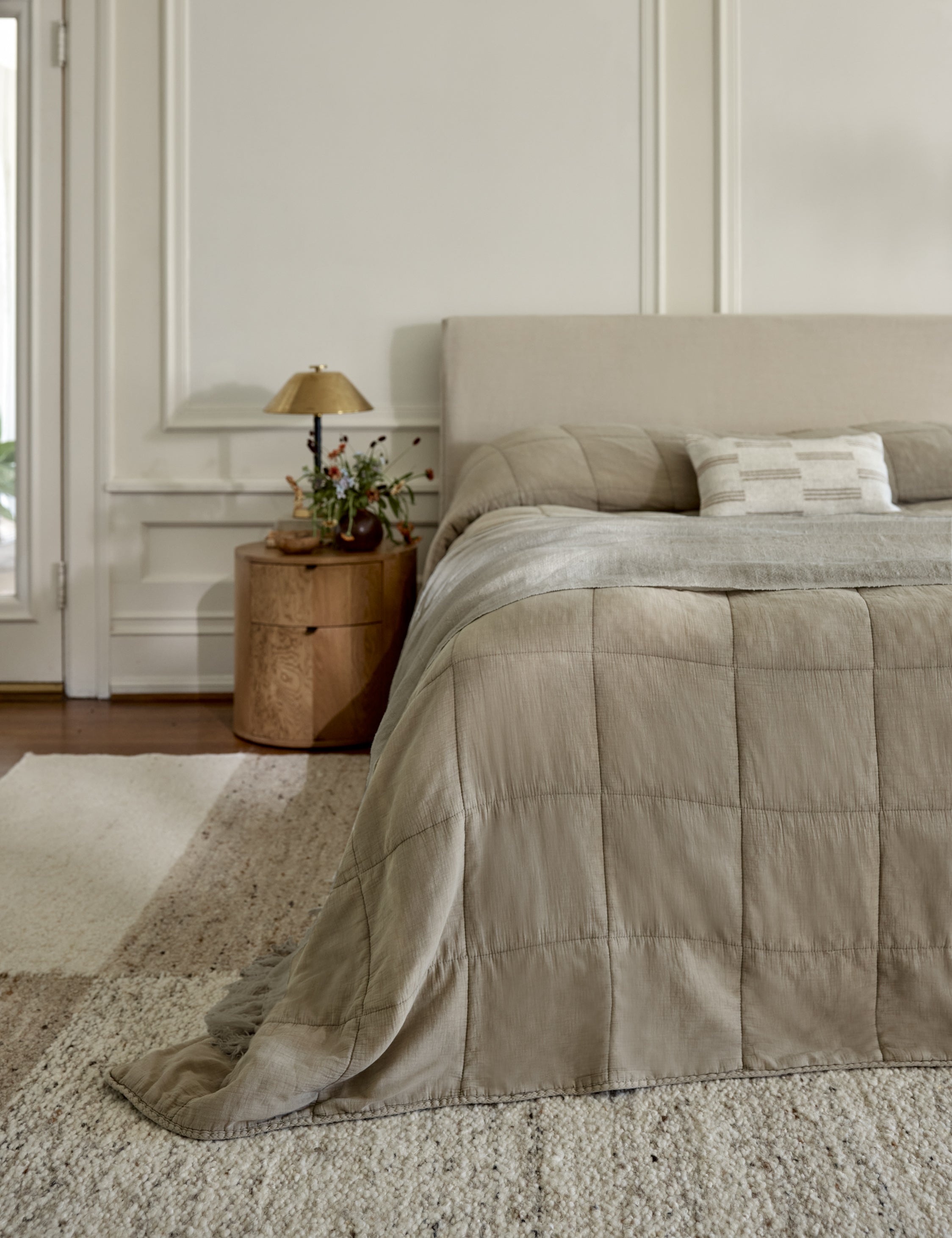 Antwerp Coverlet by Pom Pom at Home - Soft & Stylish Bedspread for Cozy Bedroom Decor | Perfect for Guest Rooms & Master Suites