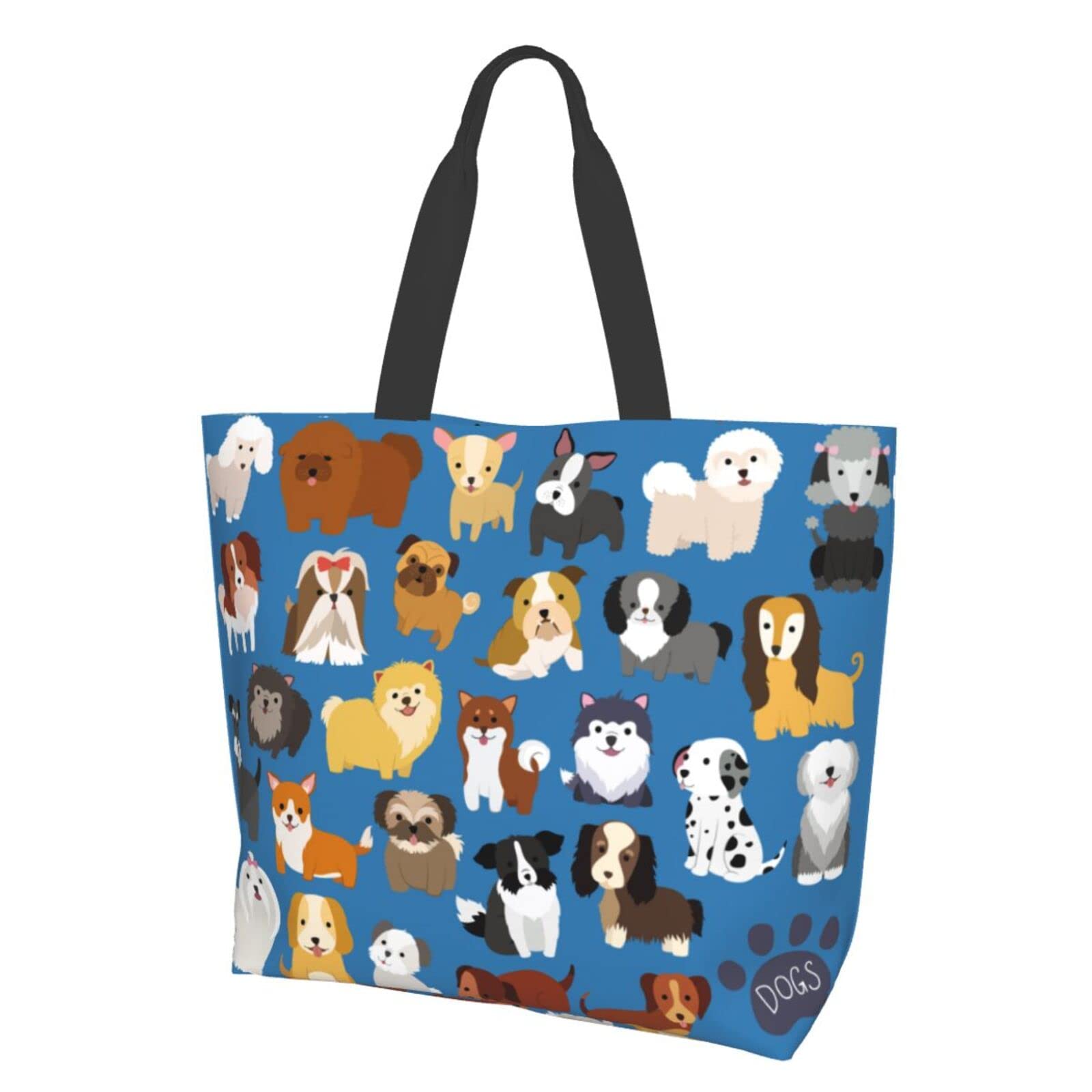 Stylish Paris Aesthetic Tote Bags for Women - Large Reusable Shoulder Bag, Fashionable Casual Handbag for Work, Travel & Beach - Perfect for Office Commute, Weekend Getaways and Summer Outings