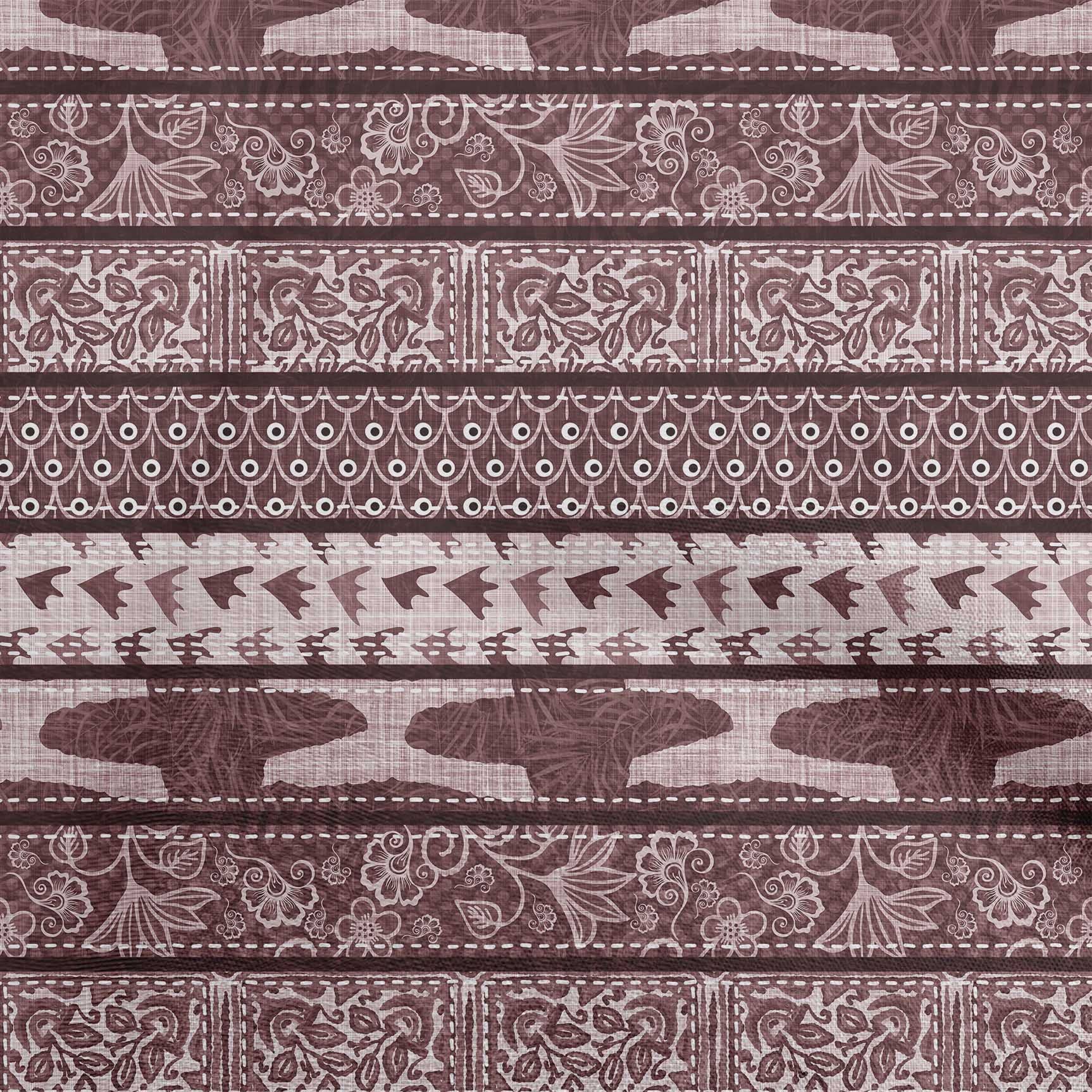 oneOone Cotton Jersey Pink Fabric Mix Block Pattern Dress Material - 58 Inch Wide Fabric by The Yard | Perfect for DIY Dresses, Skirts & Home Decor Projects