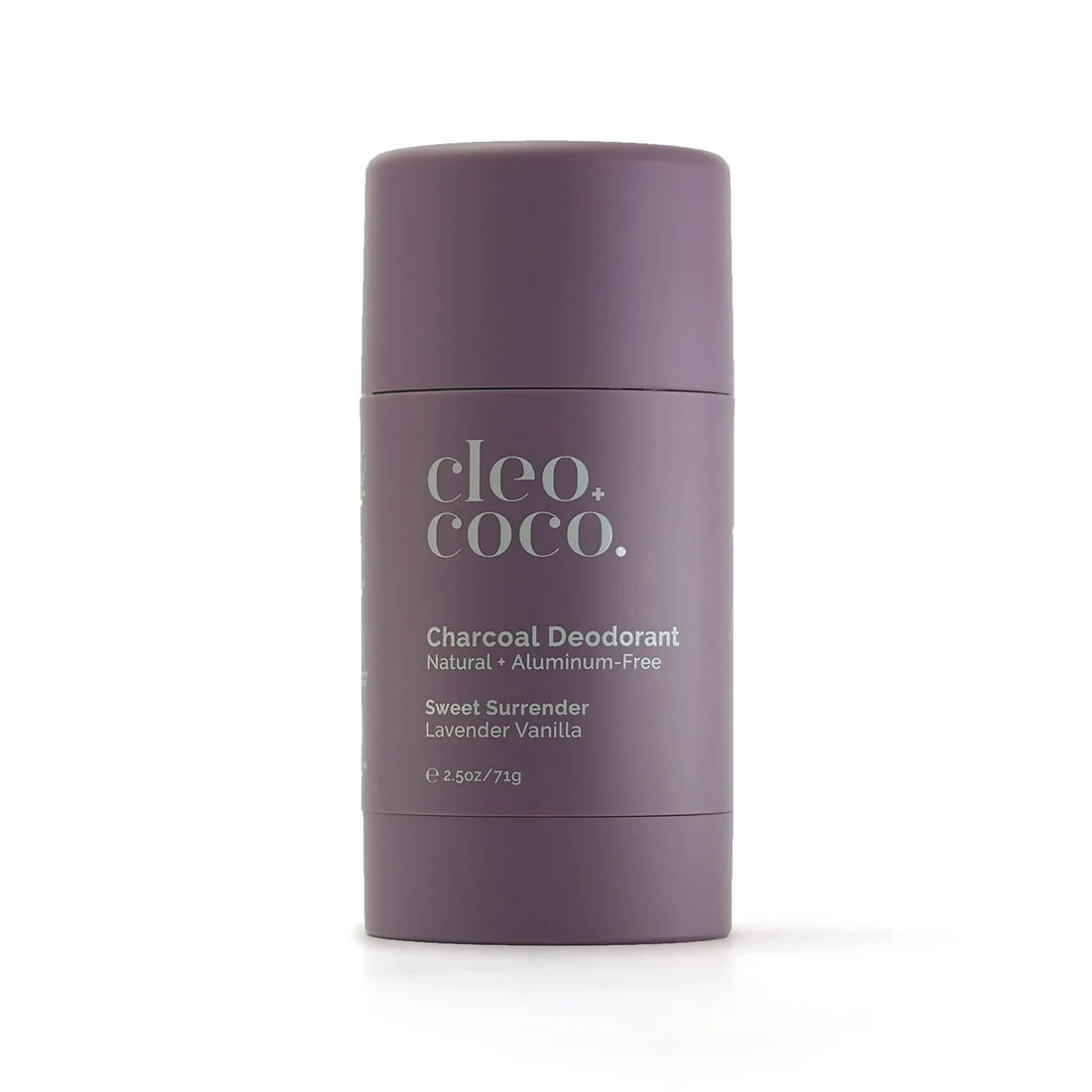 Natural Charcoal Deodorant for Women & Men - Sweet Surrender Lavender Vanilla Scent | Aluminum-Free, Long-Lasting Odor Protection | Perfect for Gym, Work & Daily Freshness