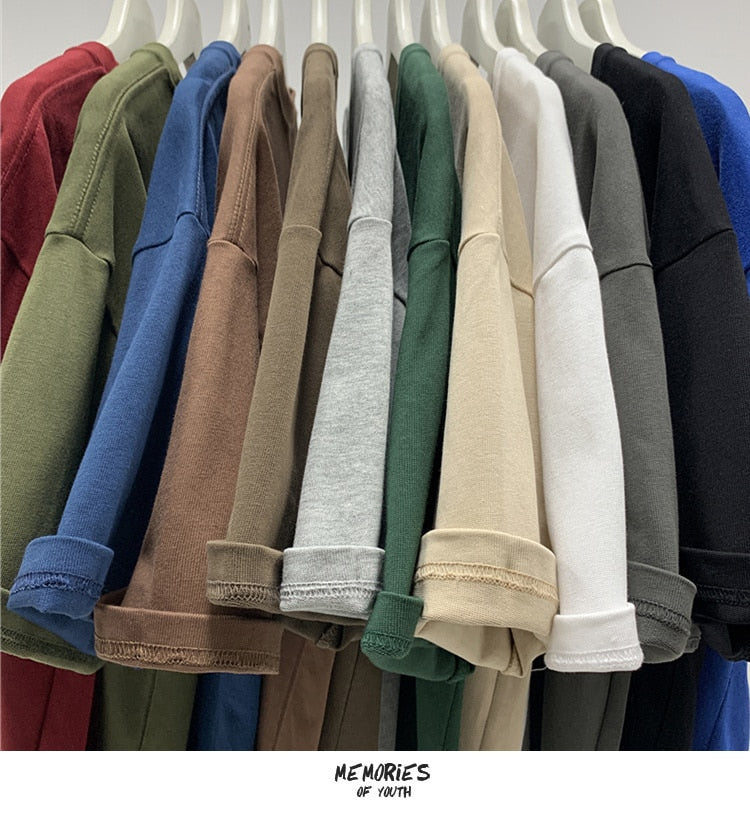 Antonio's Oversized Casual Cotton T-Shirt for Men & Women | Soft & Comfortable Relaxed Fit Tee | Perfect for Lounge, Travel & Everyday Wear