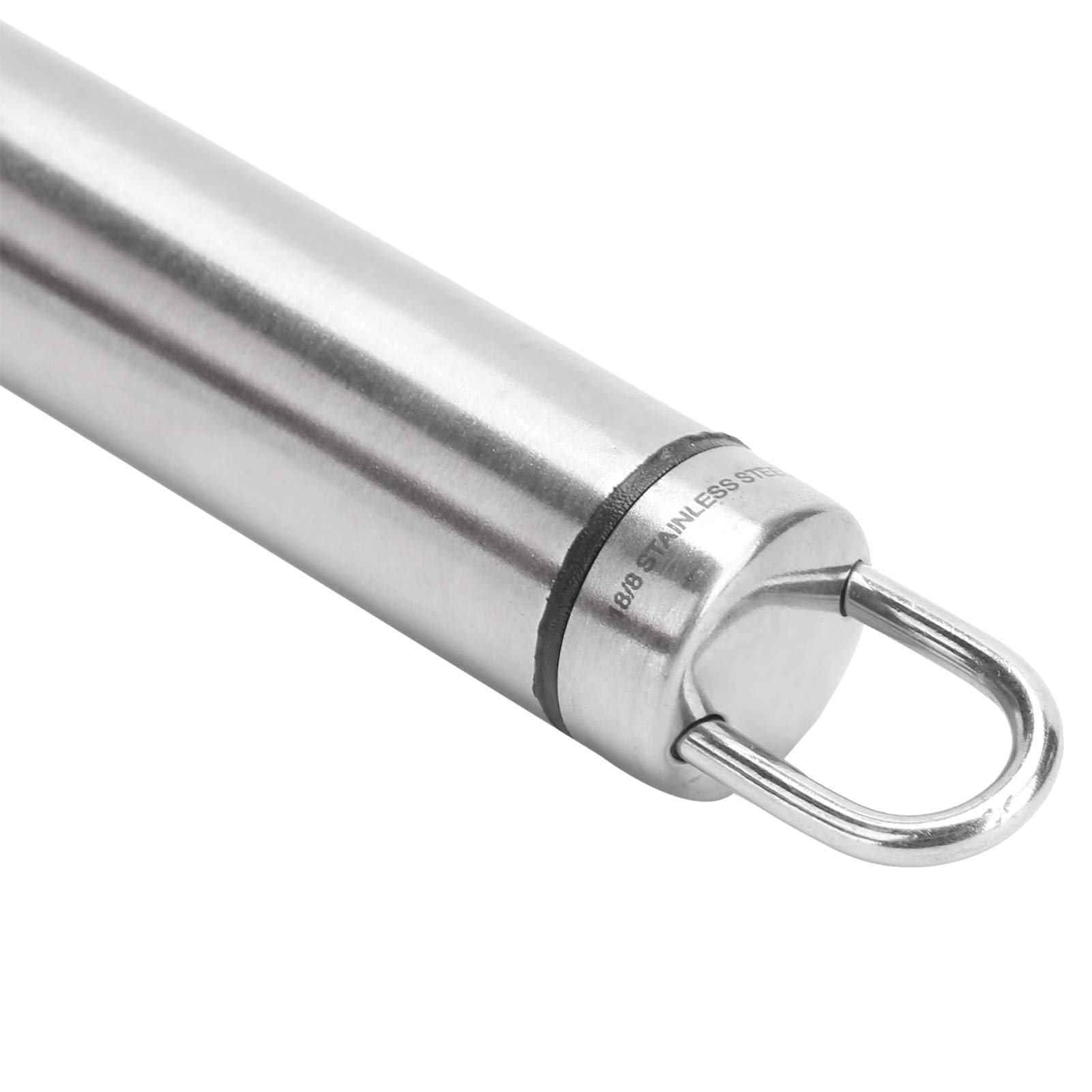 Stainless Steel Egg Beater - 7 Wire Manual Egg Blender for Baking, Cooking & Whipping - Dishwasher Safe Kitchen Tool for Home & Restaurant Use - Perfect for Making Pancakes, Cakes & Scrambled Eggs