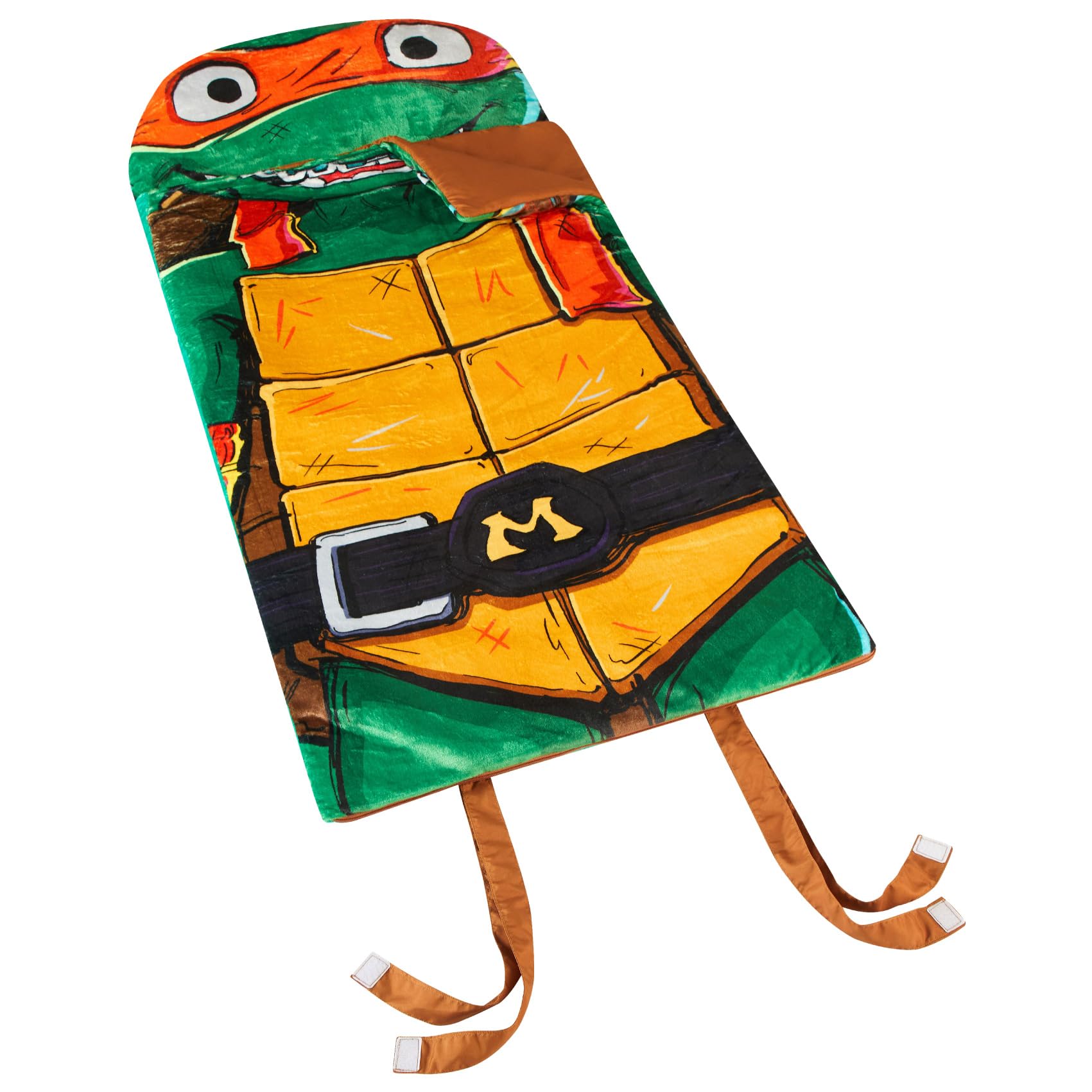 Idea Nuova Hooded Slumber Bag - Cozy Fleece Sleeping Bag for Kids & Adults - Perfect for Sleepovers, Camping & Indoor Lounging