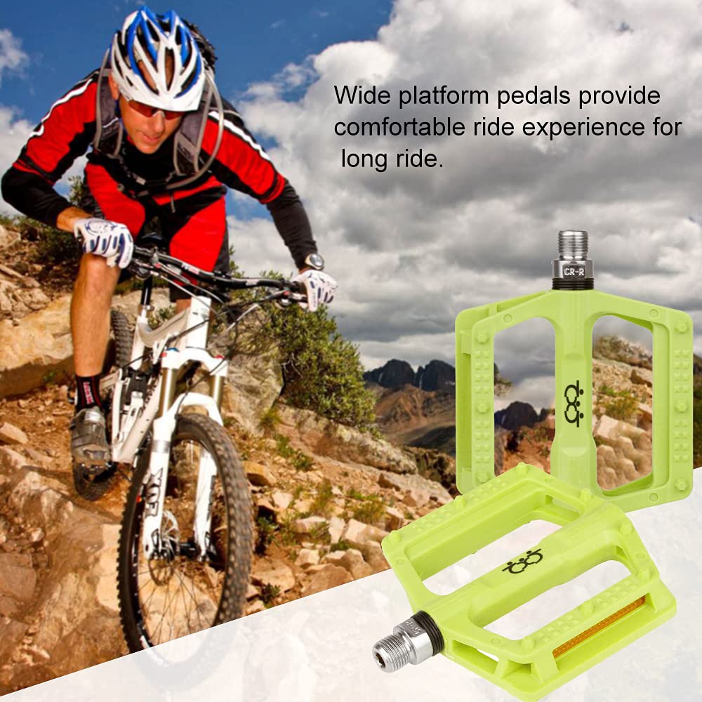 Lightweight Nylon Road Bike Platform Pedals 9/16