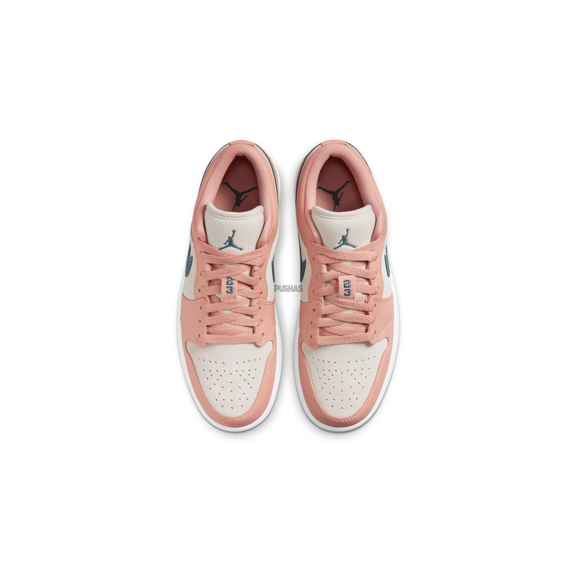 Air Jordan 1 Low 'Light Madder Root' Women's Sneakers (2021) - Stylish Casual Shoes for Running, Gym & Everyday Wear