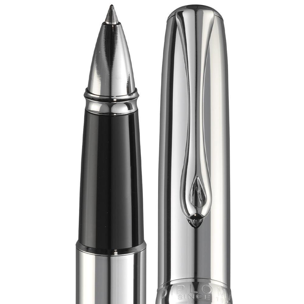 Diplomat Excellence A2 Rollerball Refill - Premium Chrome Ink Refill for Smooth Writing | Perfect for Office, School & Business Documents