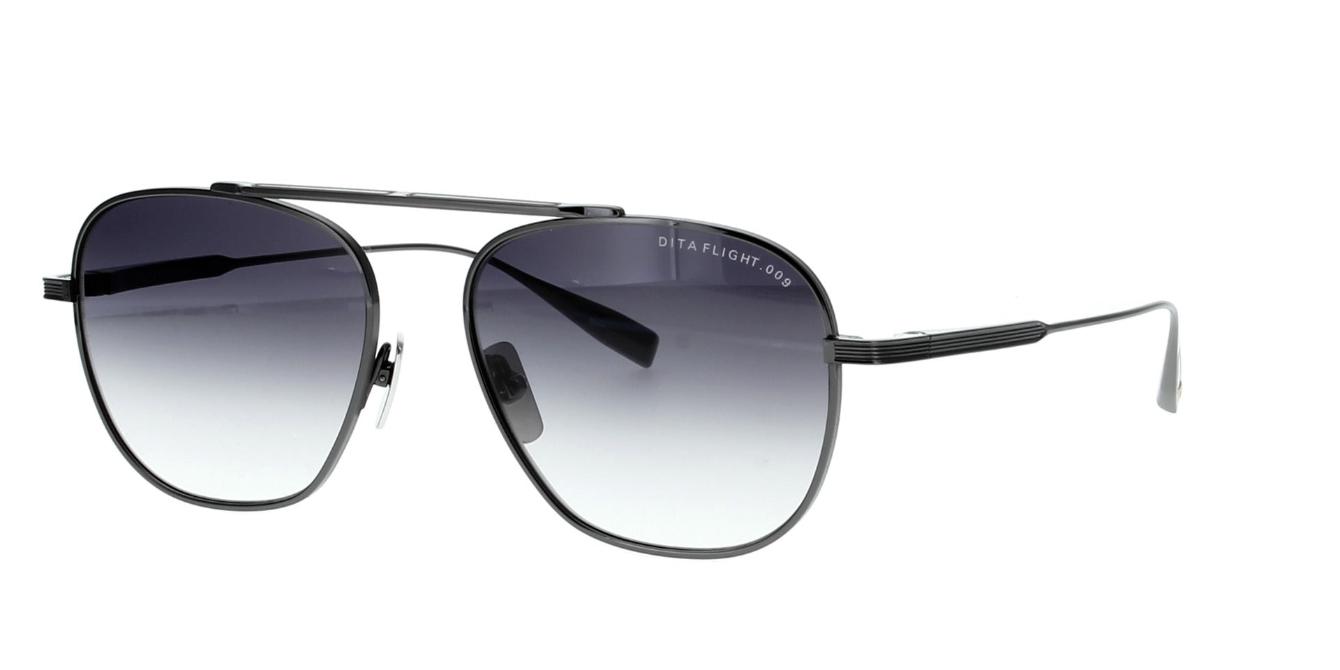 Dita Flight 009 DTS409 Sunglasses - Premium Polarized Aviator Shades for Men & Women - UV Protection for Driving, Travel & Outdoor Activities