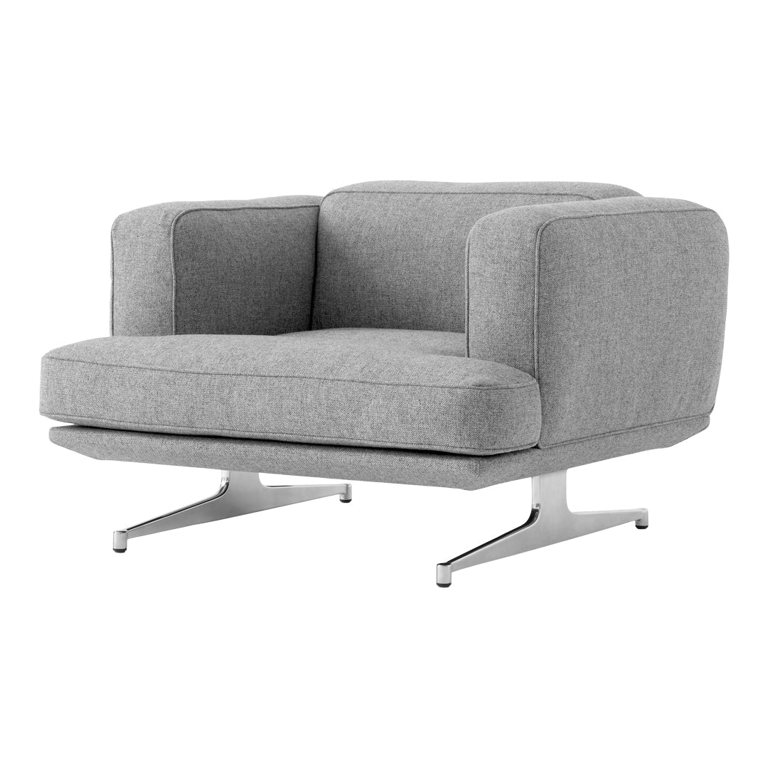 Comfortable Inland Lounge Chair for Living Room, Patio & Outdoor Relaxation - Modern Accent Chair with Cushion for Home Decor