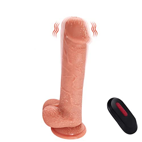 Realistic Ejaculating Dildo with 10 Vibrating Modes - 8.5 Inch Squirting Dildo & G-Spot Stimulator for Women | Electric Anal Plug Adult Sex Toy for Couples Play and Solo Pleasure
