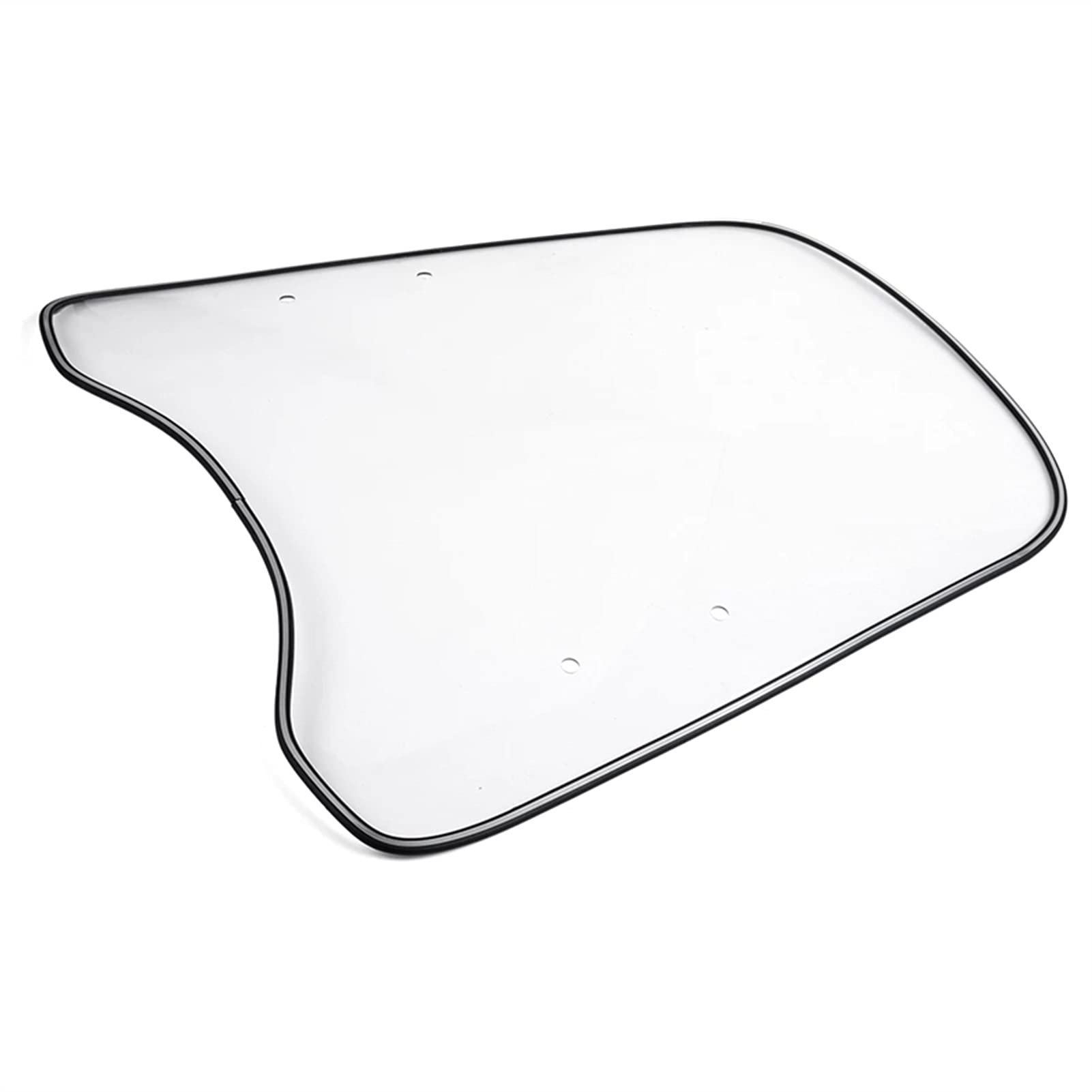 Universal Motorcycle Windshield - 2mm Clear Wind Deflector for Riding Comfort