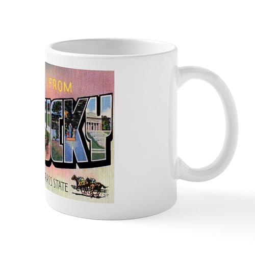 White - Kentucky Greetings Mug