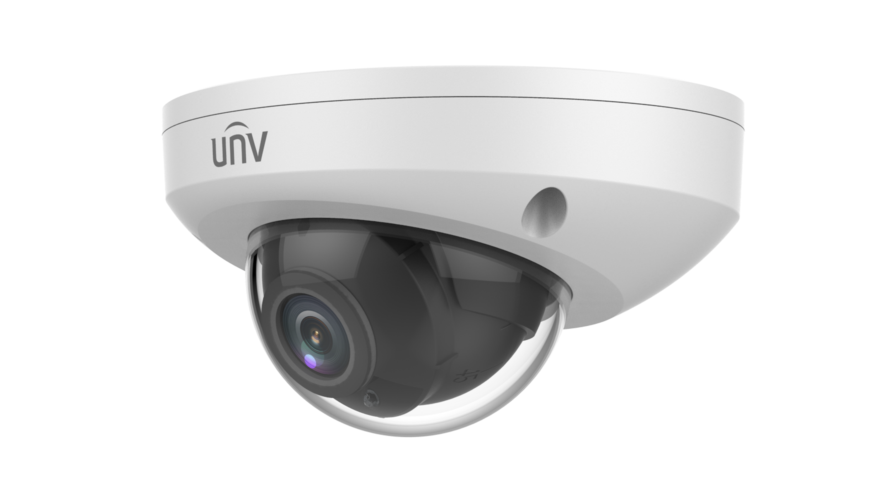 Uniview IPC314SB ADF28K 4MP HD Smart LightHunter IR Fixed Mini Dome Security Camera - 2.8mm Lens for Indoor/Outdoor Surveillance, Home & Business Security Monitoring