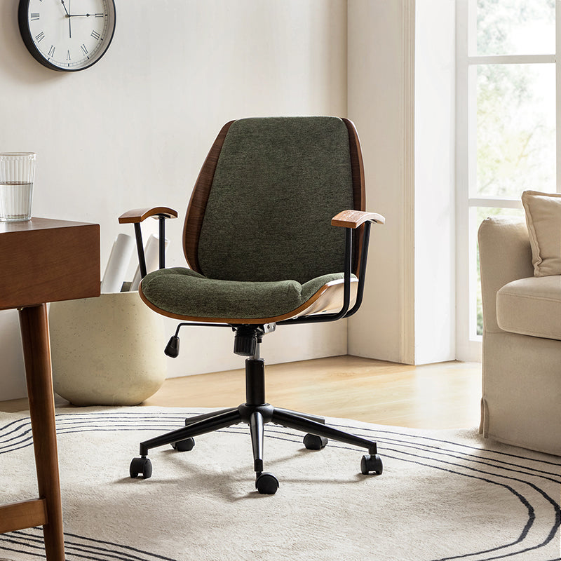 Ergonomic Alina Adjustable Height Office Chair with Lumbar Support - Perfect for Home Office, Gaming, and Workspace Comfort