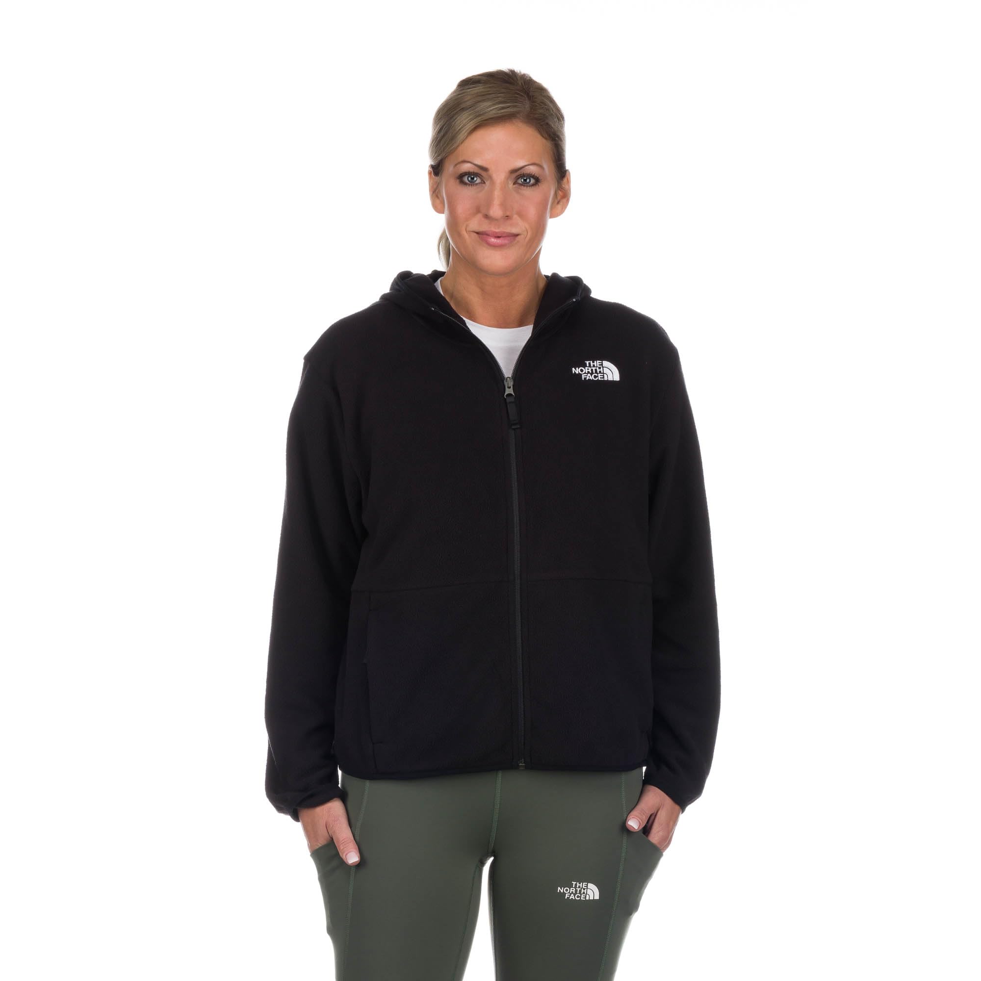The North Face Women's Anchor Full Zip Hoodie - Lightweight Fleece Jacket for Hiking, Camping & Outdoor Activities