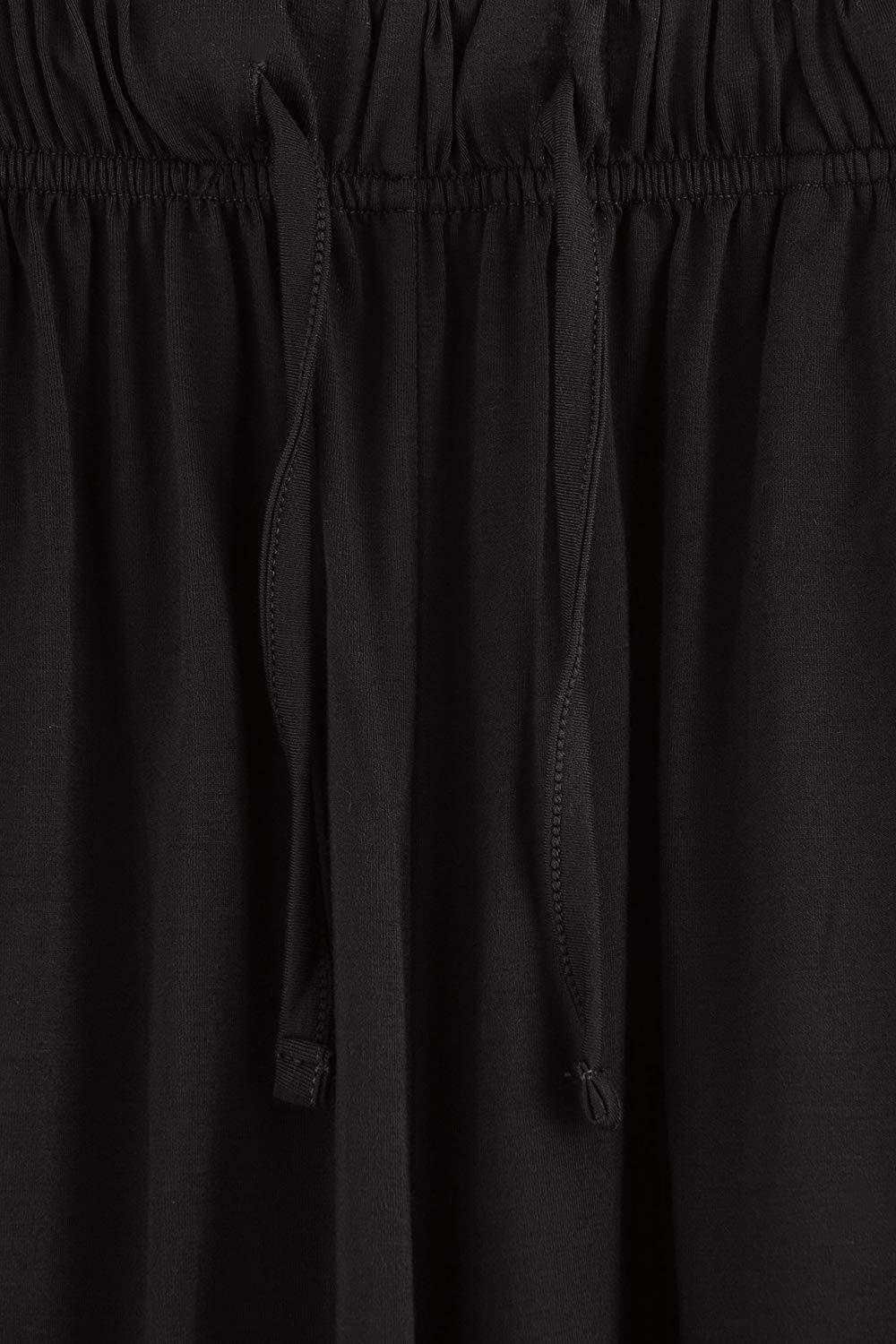 Breathable Men's Bamboo Sleep Shorts - Soft & Loose Lounge Pajama Shorts for Comfortable Nightwear & Relaxing at Home