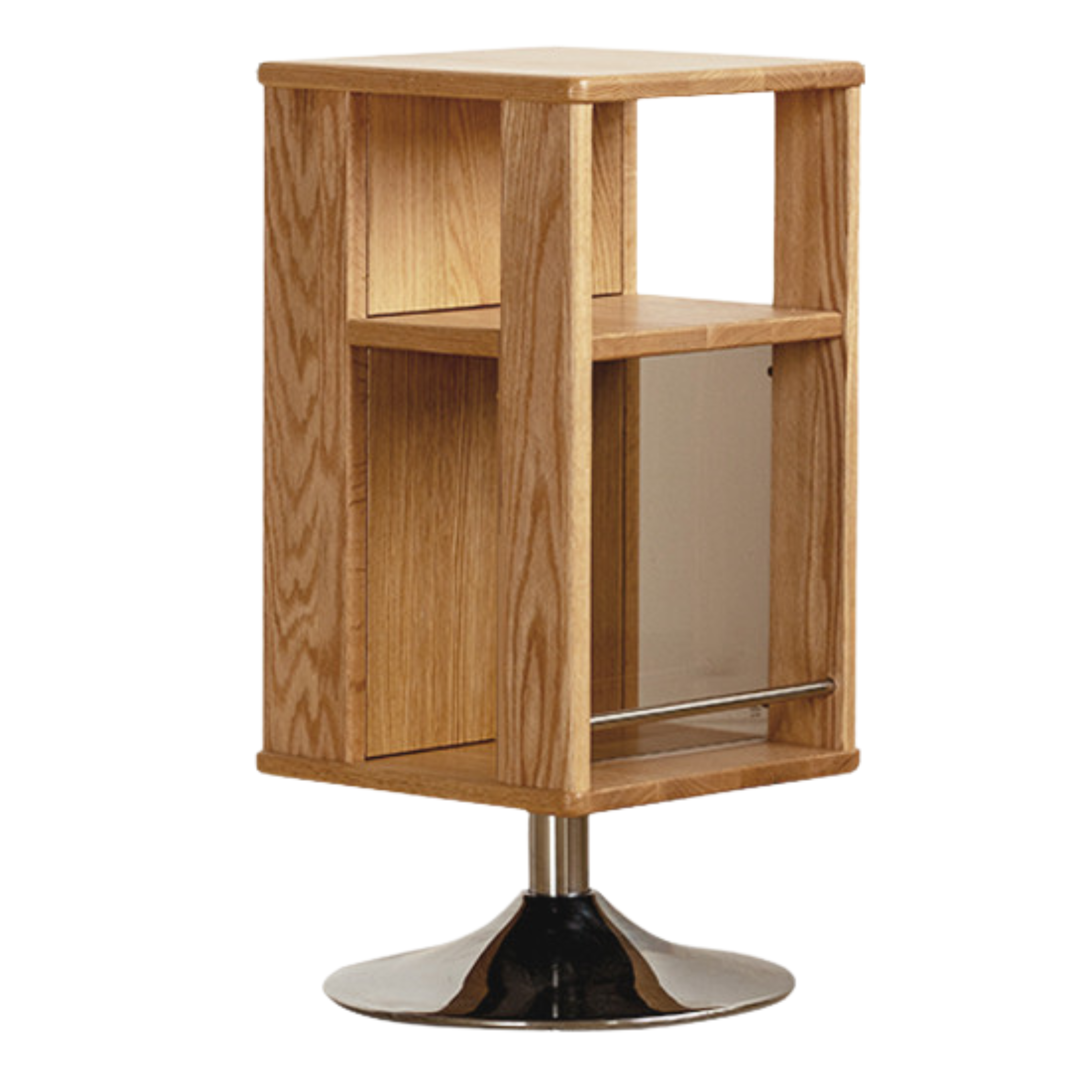 15.7x15.7x29.5 inch / 40x40x75 cm / Walnut color / Side Table
