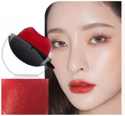 Wiffy Long-Lasting Kiss Proof & Smudge Proof Matte Lipstick - Hot Red (5g) | Transfer-Resistant Lip Color for Date Night, Parties & Special Occasions