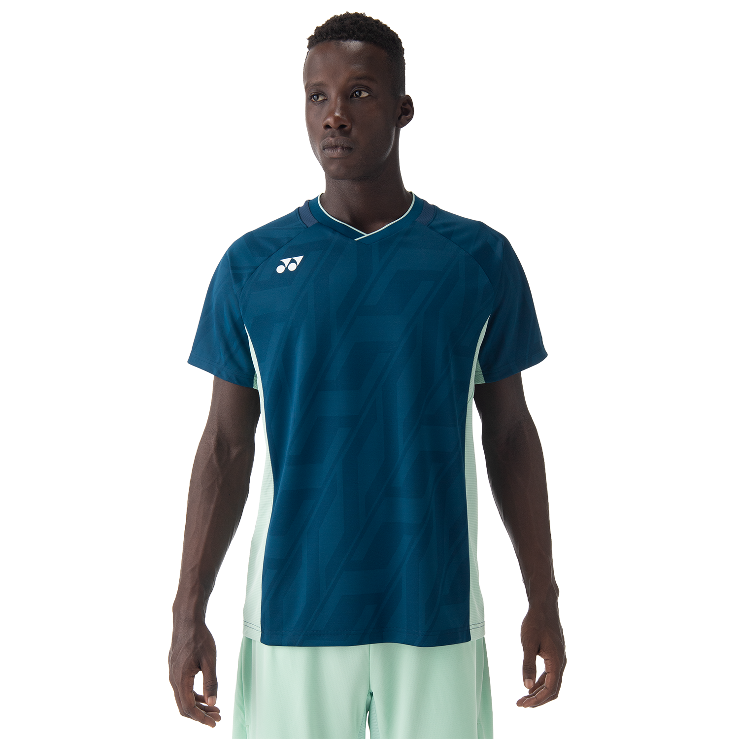 Yonex 10632 Men's Badminton Shirt - Breathable Quick-Dry Sports Tee for Badminton & Tennis Players - Perfect for Training & Tournaments