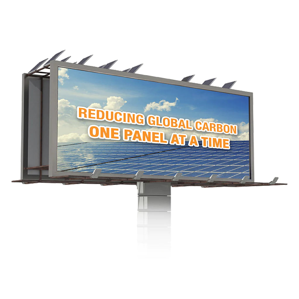 60W Solar Billboard Light - 7200 Lumens, 5000K Daylight White, IP67 Waterproof, Pole/Yoke Mount - 3 Year Warranty | Ideal for Outdoor Advertising Signs, Parking Lots, and Street Lighting