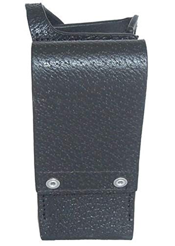Motorola MOTOTRBO XPR 7580 Two Way Radio Leather Carry Case with Swivel Belt Loop - Full Display Protection for Construction, Security & Outdoor Work
