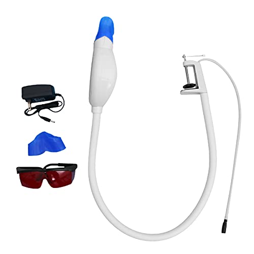 FRCOLOR 2PCS Teeth Whitening Kit with LED Light Accelerator & Goggles - Professional Dental Bleaching System for Home Use, Safe & Effective Teeth Whitening Treatment for Bedroom, Travel & Daily Oral Care