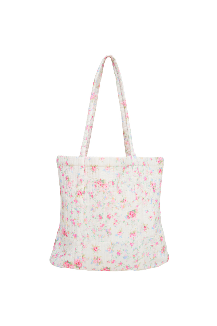 Henderson Cotton Floral Tote Bag for Women - Stylish & Spacious Beach Bag, Shopping Tote, Work Bag & Everyday Purse - Perfect for Travel, Groceries & Office Commute
